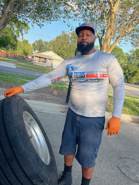 Terrell Lee of Mr. Treads Mobile Tires