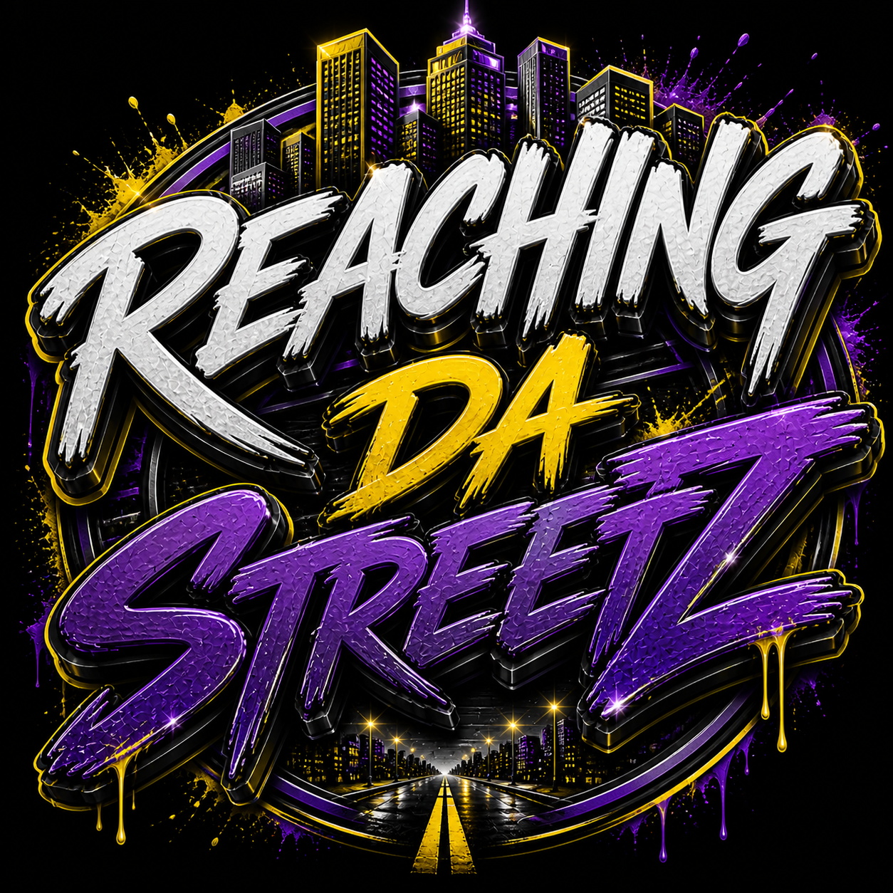 Reaching Da Streetz brand artwork