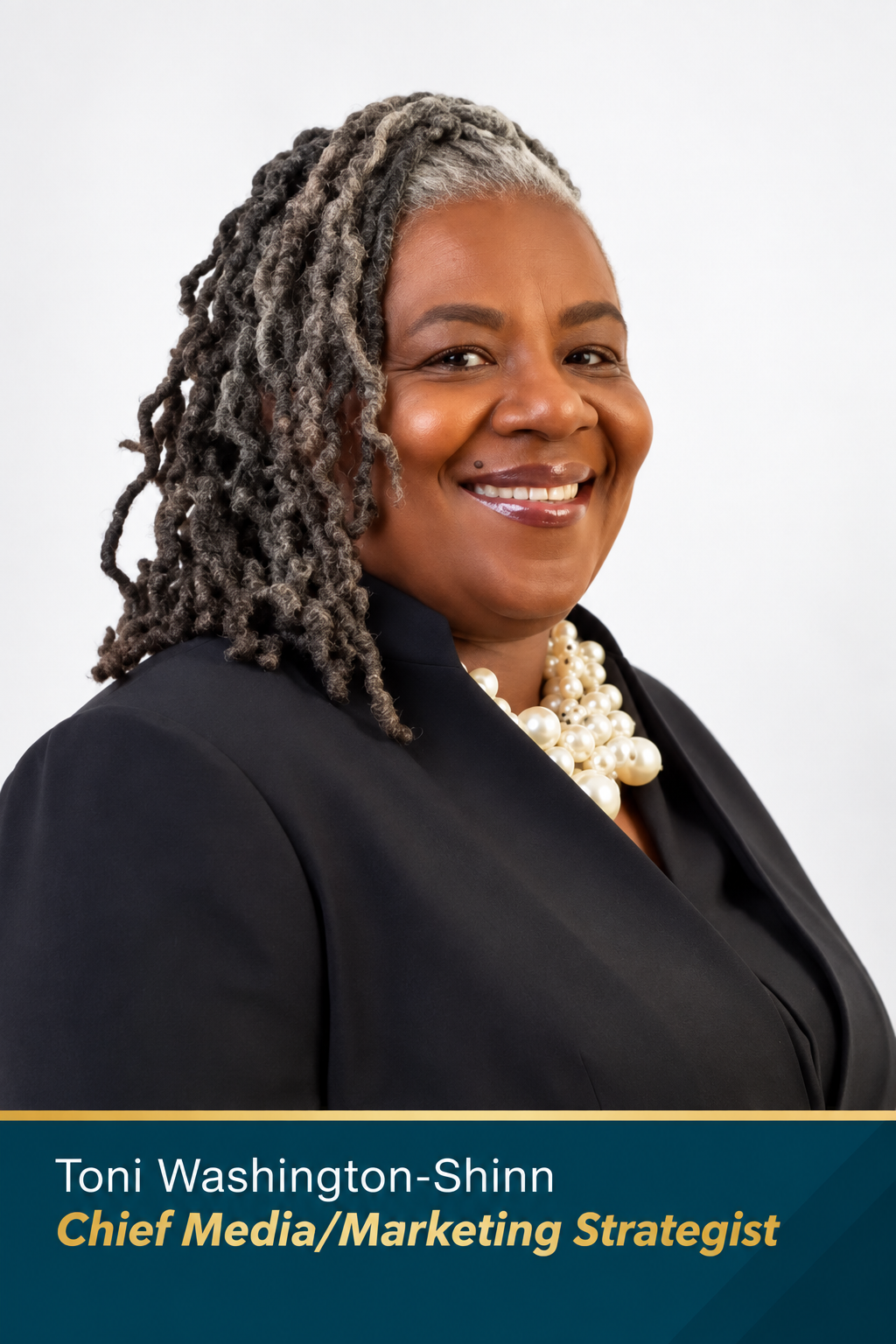 Toni Washington-Shinn — Chief Media/Marketing Strategist